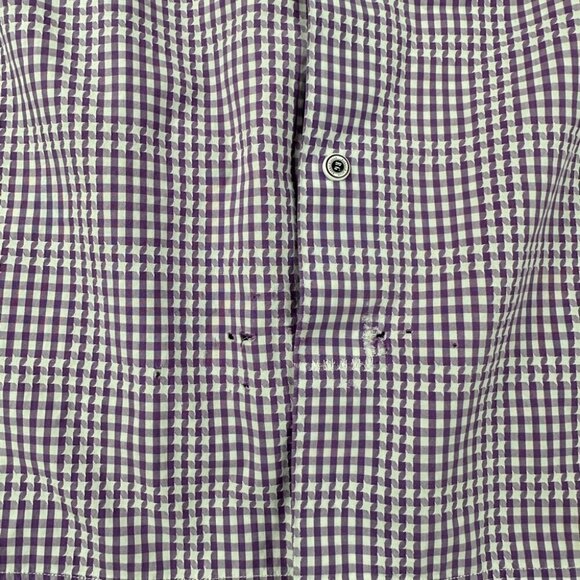 Robert Graham Long Sleeve Squared Pattern Dress Up Men’s Size 44 (XL) - Picture 8 of 13